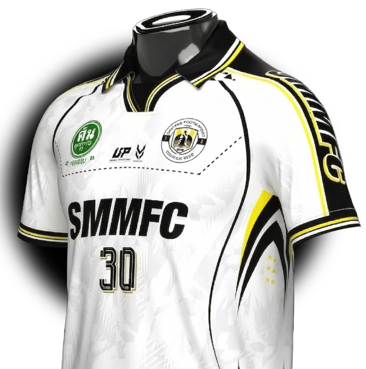 ตัวอย่างการออกแบบเสื้อฟุตบอล